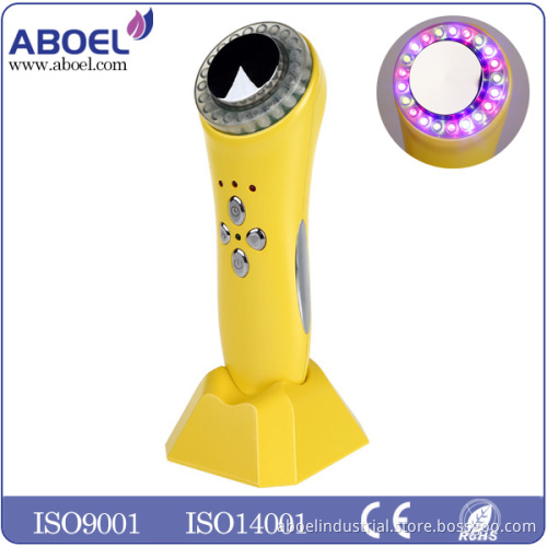 Red Blue Green Led Light Therapy Ultrasonic Massager